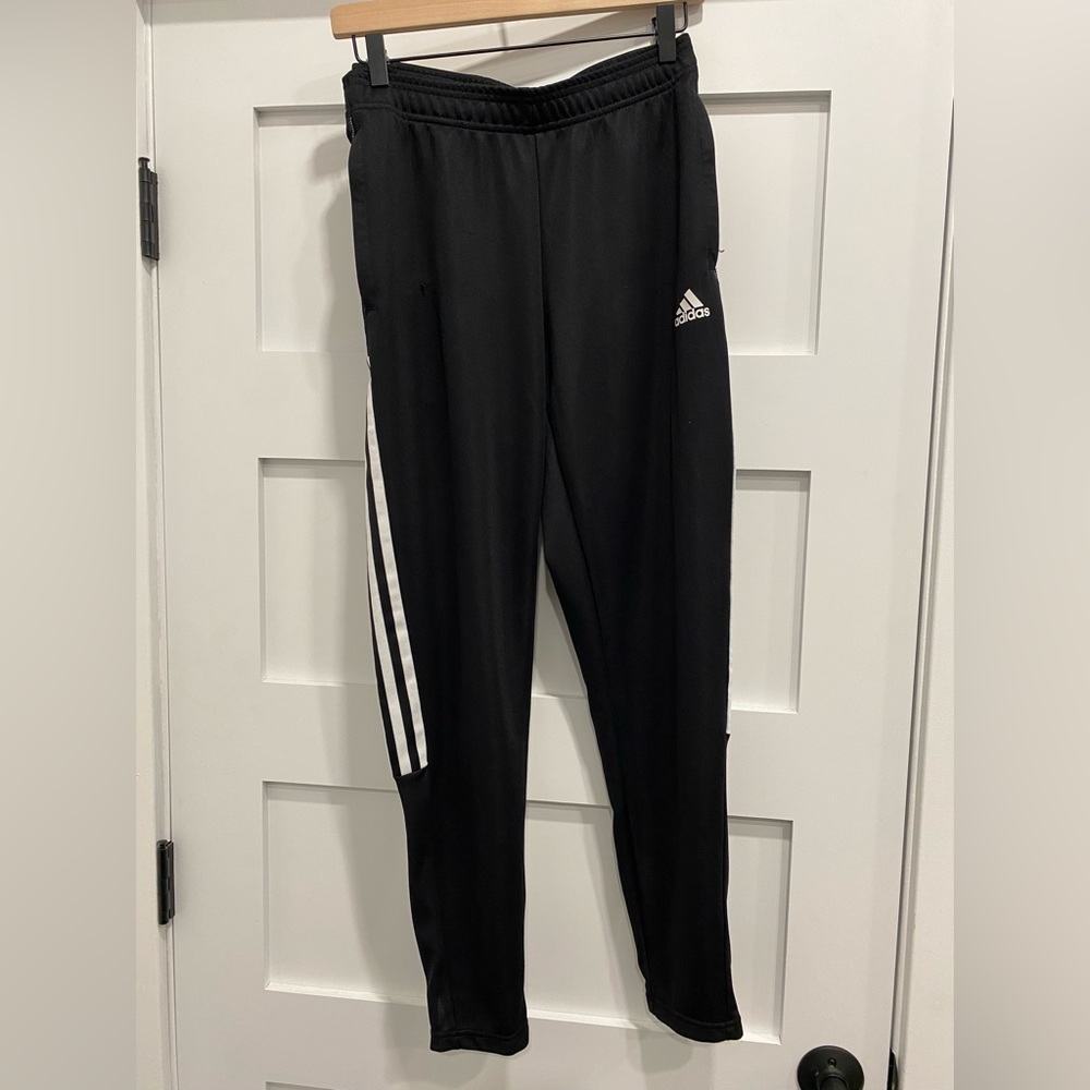 Adidas size medium black joggers